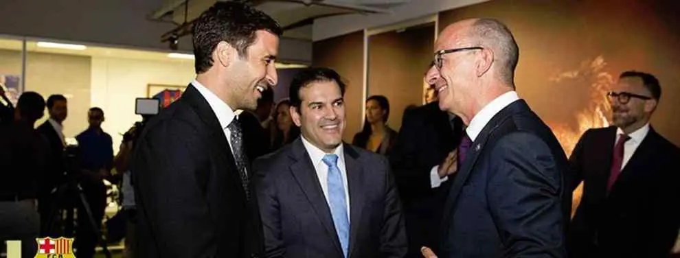 Los problemas de Raul con el FC Barcelona (otra vez)  en Nueva York