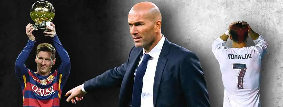 Zidane también opina como Xavi: Messi es mejor que Cristiano