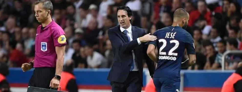 Jesé amenaza al técnico del PSG, Emery, en unas explosivas declaraciones