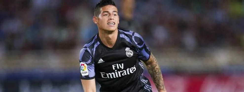 Una figura del Calcio denuncia 'maltrato' a James en el Madrid