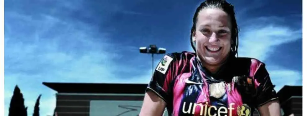 El problema del FC Barcelona con (la chaquetera) Mireia Berlmonte