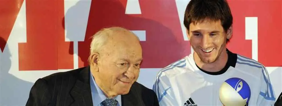 Messi ajusta cuentas con la historia y con Alfredo Di Stéfano