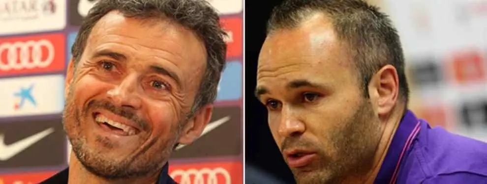 El pacto secreto al que han llegado Luis Enrique y Andrés Iniesta