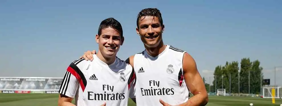 ¡Cristiano Ronaldo quiere a James Rodríguez en el once titular!