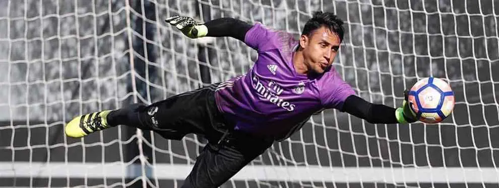 La pregunta en el Real Madrid que pone (muy) nervioso a Keylor Navas