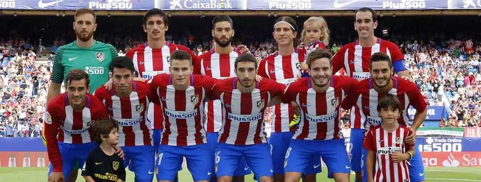 El futbolista del Atlético que ve peligrar (mucho) su futuro inmediato