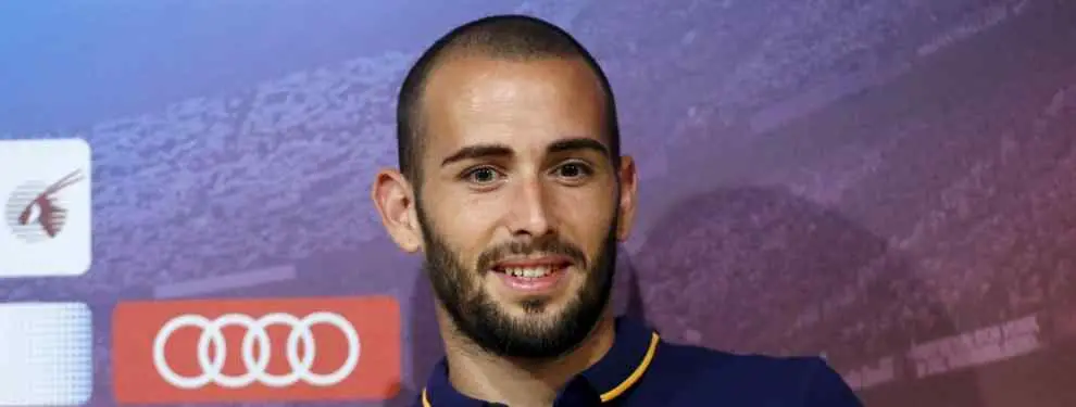 Aleix Vidal se pone gallito en el Barça