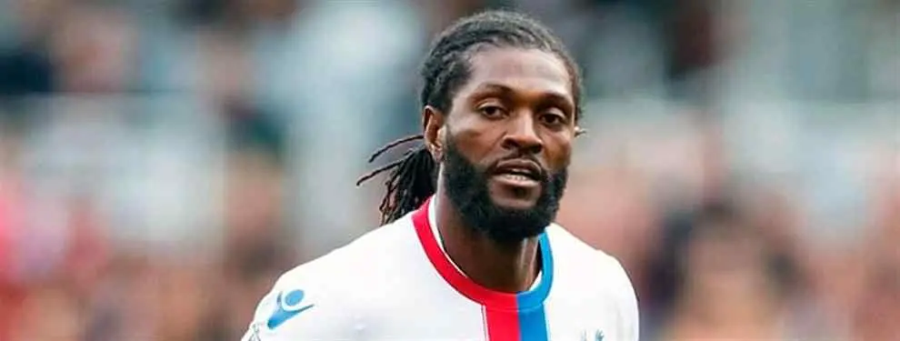 ¡Qué pena! Se esfuma la opción (sorprendente) que Adebayor tenía en España