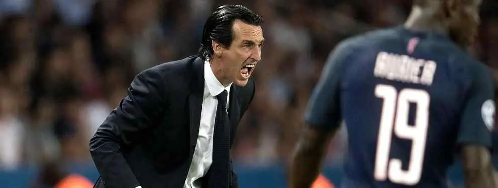 ¡Ojo! Primer lío de Unai Emery con un futbolista en el vestuario del PSG