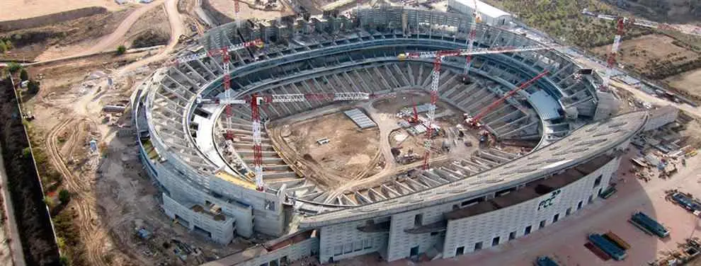 El Atlético de Madrid puede quedarse sin nuevo estadio en 2017