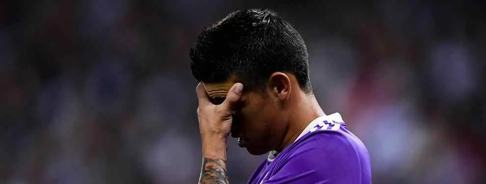 Las excusas de James Rodríguez no gustaron en el Real Madrid