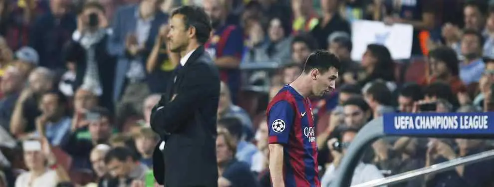 La respuesta de Luis Enrique al seleccionador argentino por Messi