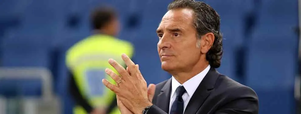 El delantero que Césare Prandelli podría traer bajo el brazo a Valencia