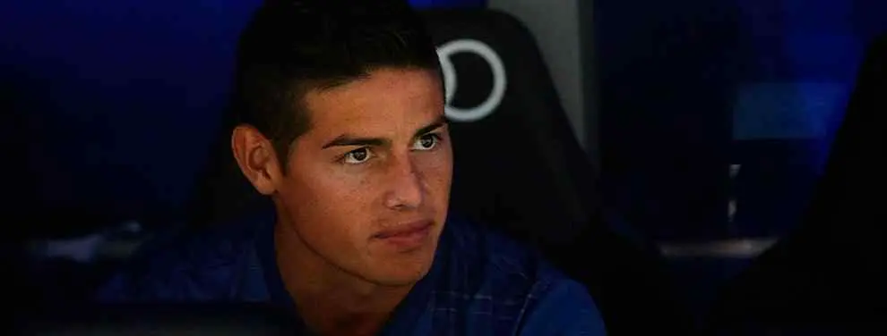 Se avecina lío gordo con James Rodríguez en el Real Madrid
