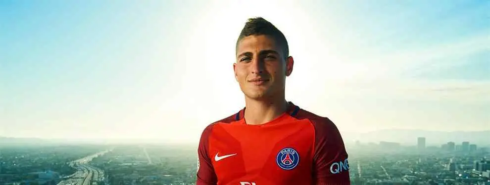 Tortas por Marco Verratti: el invitado sorpesa en la lucha entre Madrid y Barça