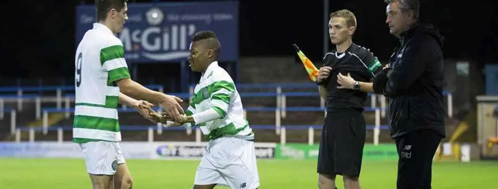 El Celtic de Glasgow hace debutar a un niño... ¡de solo 13 años!