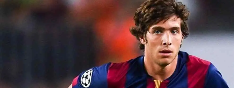 Al Barça se le presenta un problema con Sergi Roberto