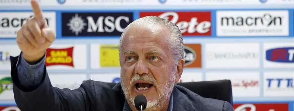 La brutal 'rajada' del presidente del Nápoles contra los agentes en el fútbol