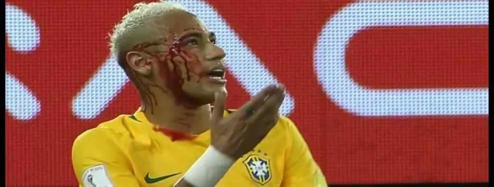 La polémica tarjeta amarilla a Neymar que nadie se cree en Brasil