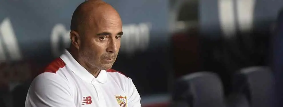 El contratiempo más terrible (hasta ahora) para Sampaoli en el Sevilla