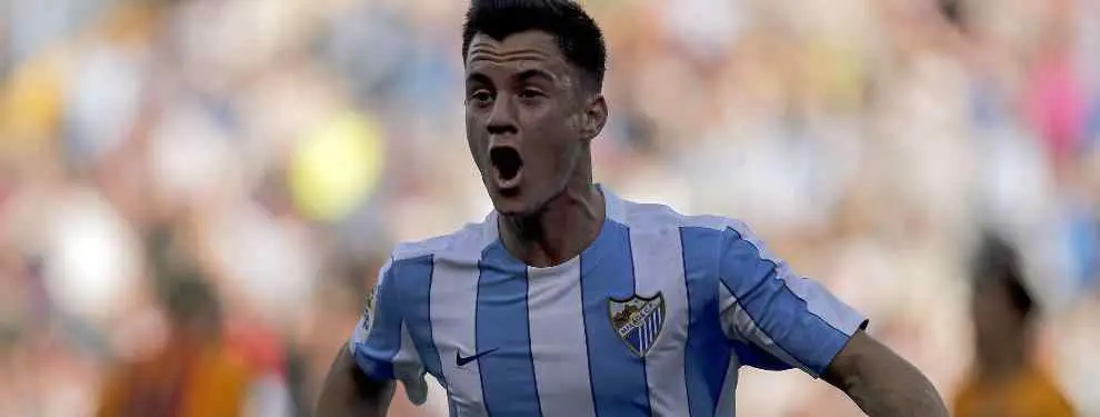 Juanpi lidera al Málaga y 'destroza' una estadística de la Liga española