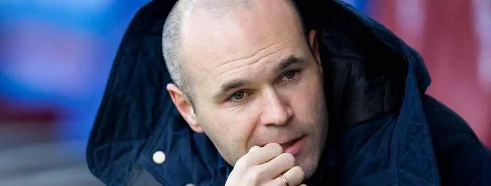 Lío gordo en el Barça con la renovación de Andrés Iniesta