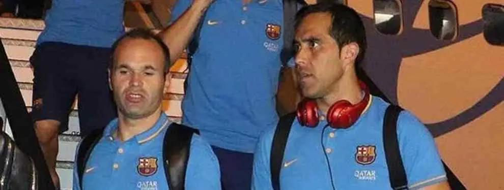 El toque de Iniesta al Barça: 