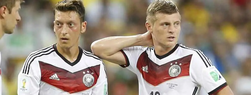 Mesut Özil presiona al Arsenal... ¡Por culpa de Toni Kroos!