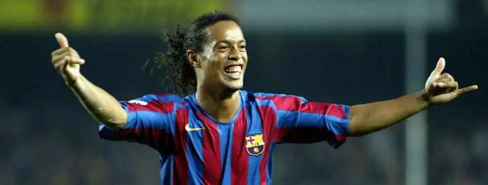 Bartomeu negocia hoy con Ronaldinho su regreso al Barça