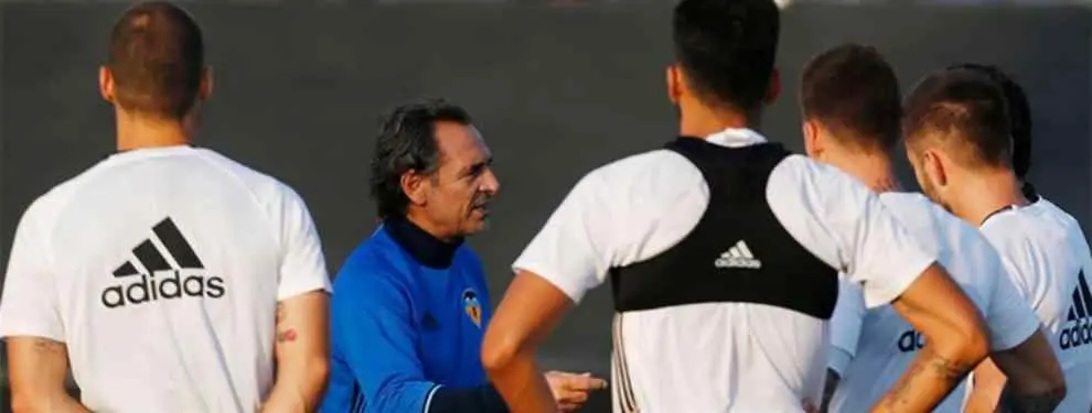 El 'tirón de orejas' de Prandelli a parte del vestuario del Valencia