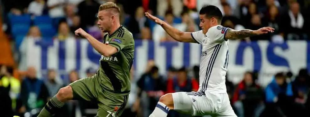 James vuelve a pagar los platos: La ansiedad del '10' ante el Legia