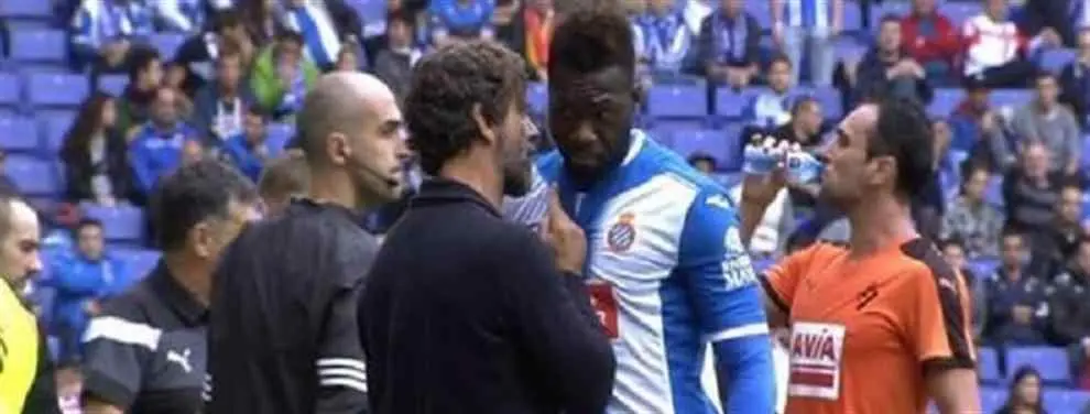 Alerta en el Espanyol: Quique tiene un problema con Caicedo