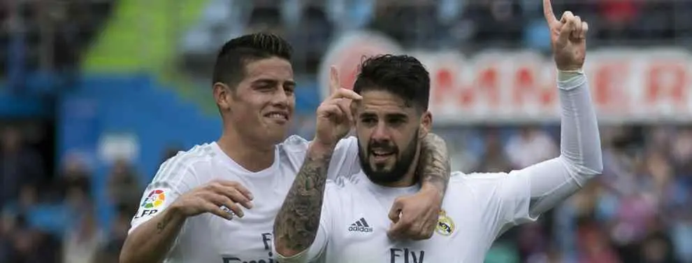 El detalle que puede desvelar el futuro de James (e Isco) en el Real Madrid
