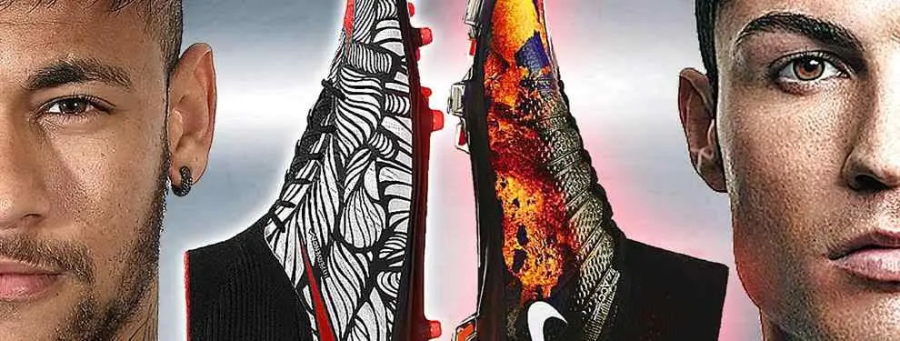 Para Nike Neymar ya está a la altura de la cotización de Cristiano Ronaldo