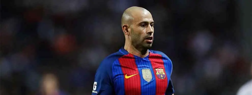 Problemas para Mascherano en el vestuario del Barça