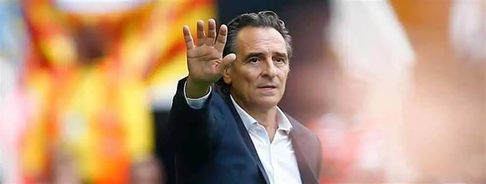 El conato de incendio en el vestuario del Valencia 'apagado' por Prandelli