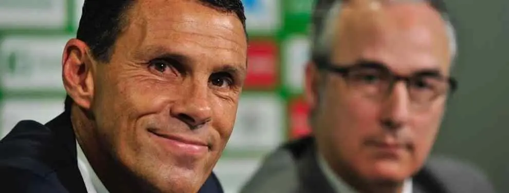 El gesto del director deportivo del Betis que salva (por poco tiempo) a Poyet