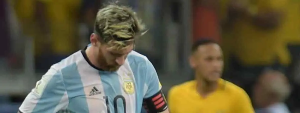 La reacción (furiosa) de Messi tras el fiasco de Argentina frente a Brasil