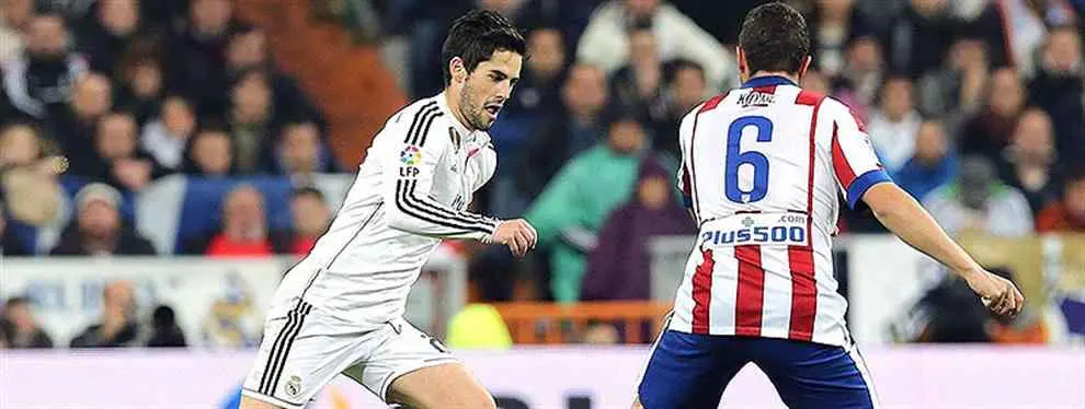 ¡Tensión! El 'pique' entre jugadores de Madrid y Atlético antes del del derbi