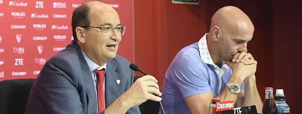 La advertencia del presidente del Sevilla a Monchi sobre su futuro