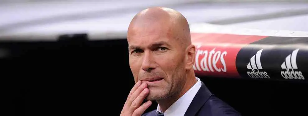 Zidane monta un lío a un jugador del Madrid antes del derbi