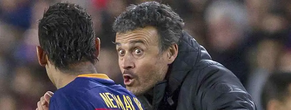 El pacto secreto de Luis Enrique con Neymar de cara al clásico