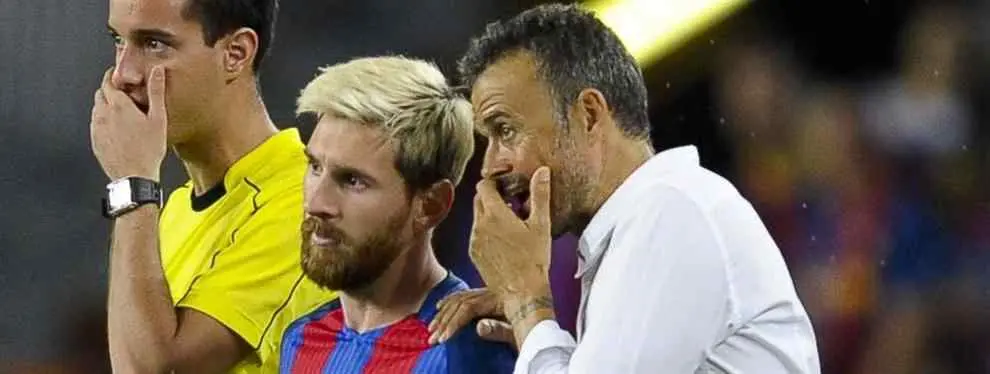 Luis Enrique restriega por la cara a Cristiano que Messi es el número uno