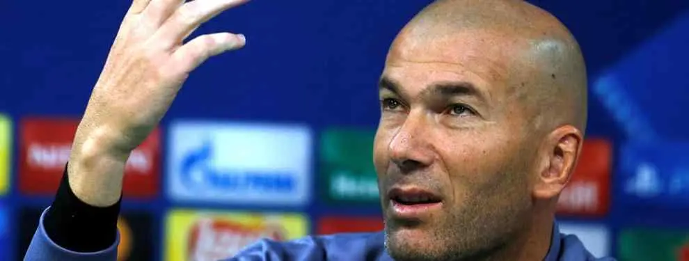 El palo a Zinedine Zidane tras la agonía del partido en Lisboa