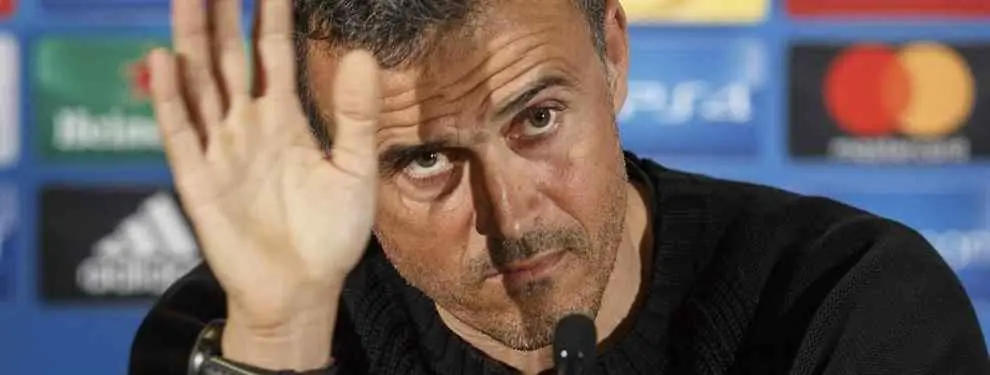 ¡La bronca más bestia de Luis Enrique! Lo que les dijo en el descanso de Anoeta