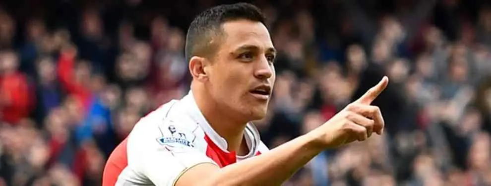 ¡Se enfada! Wenger da largas a la renovación de Alexis por el Arsenal