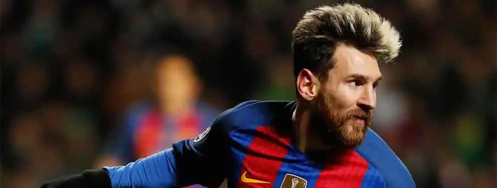 Messi prepara un susto de muerte al Barça