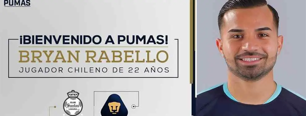 Rabello, nuevo refuerzo de Pumas
