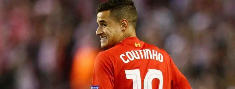 Coutinho se la juega de mala manera al Real Madrid