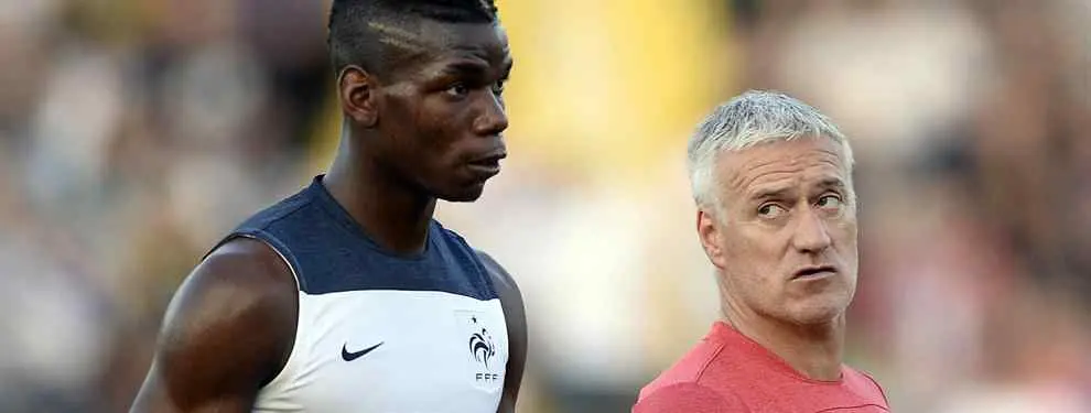 La pequeña 'traición' de Didier Deschamps a su compatriota Paul Pogba